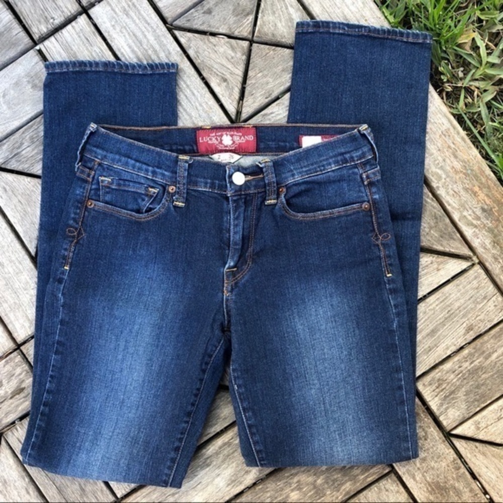 Lucky Brand Sofia Straight Ankle Jeans Size 2
